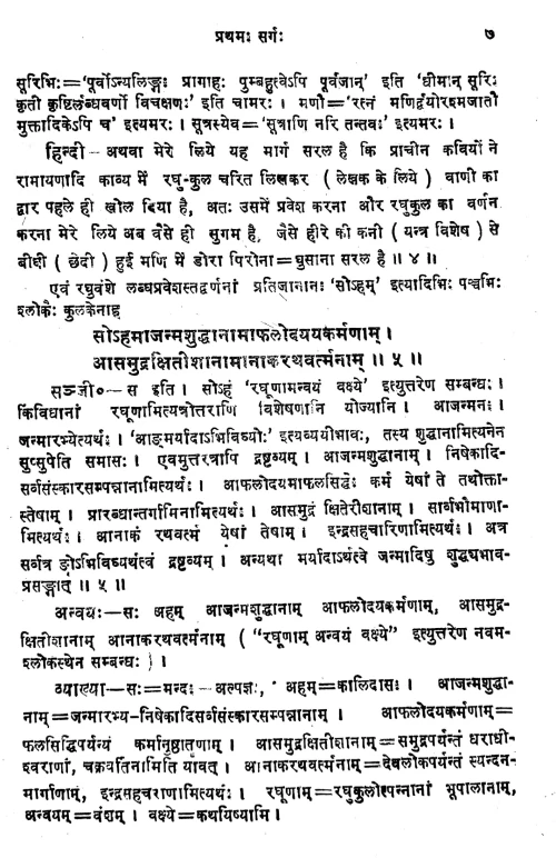 Raghuvamshamahakavyam ( HSS 297)